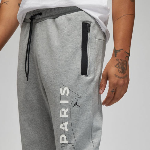 Pantalon Fleece PSG X Jordan - Gris - Footkorner