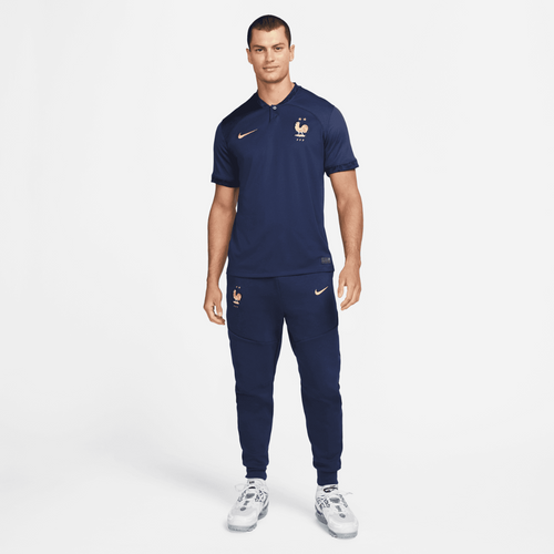 Pantalon Equipe de France Tech Fleece - Bleu/Or - Footkorner
