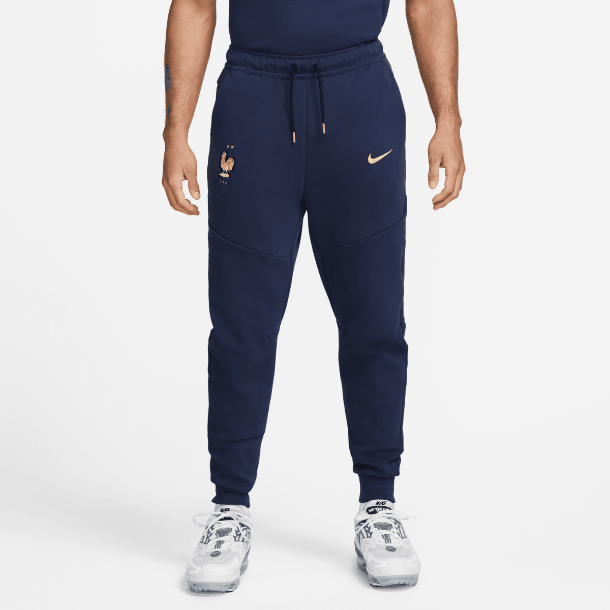 Pantaloni Tech Fleece Team Francese 2022 - Blu/Oro