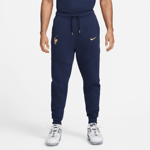 Pantalon Equipe de France Tech Fleece - Bleu/Or - Footkorner
