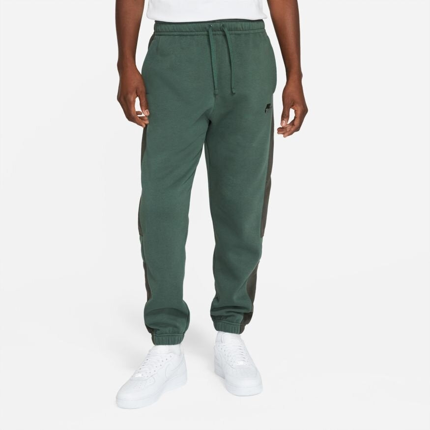 Pantaloni Nike Sportswear Fleece - Verde/Nero