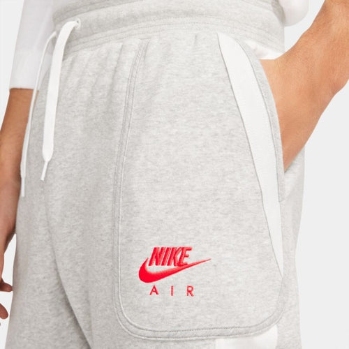 Joggers Nike Air Fleece - Gris/Blanco/Azul - Footkorner