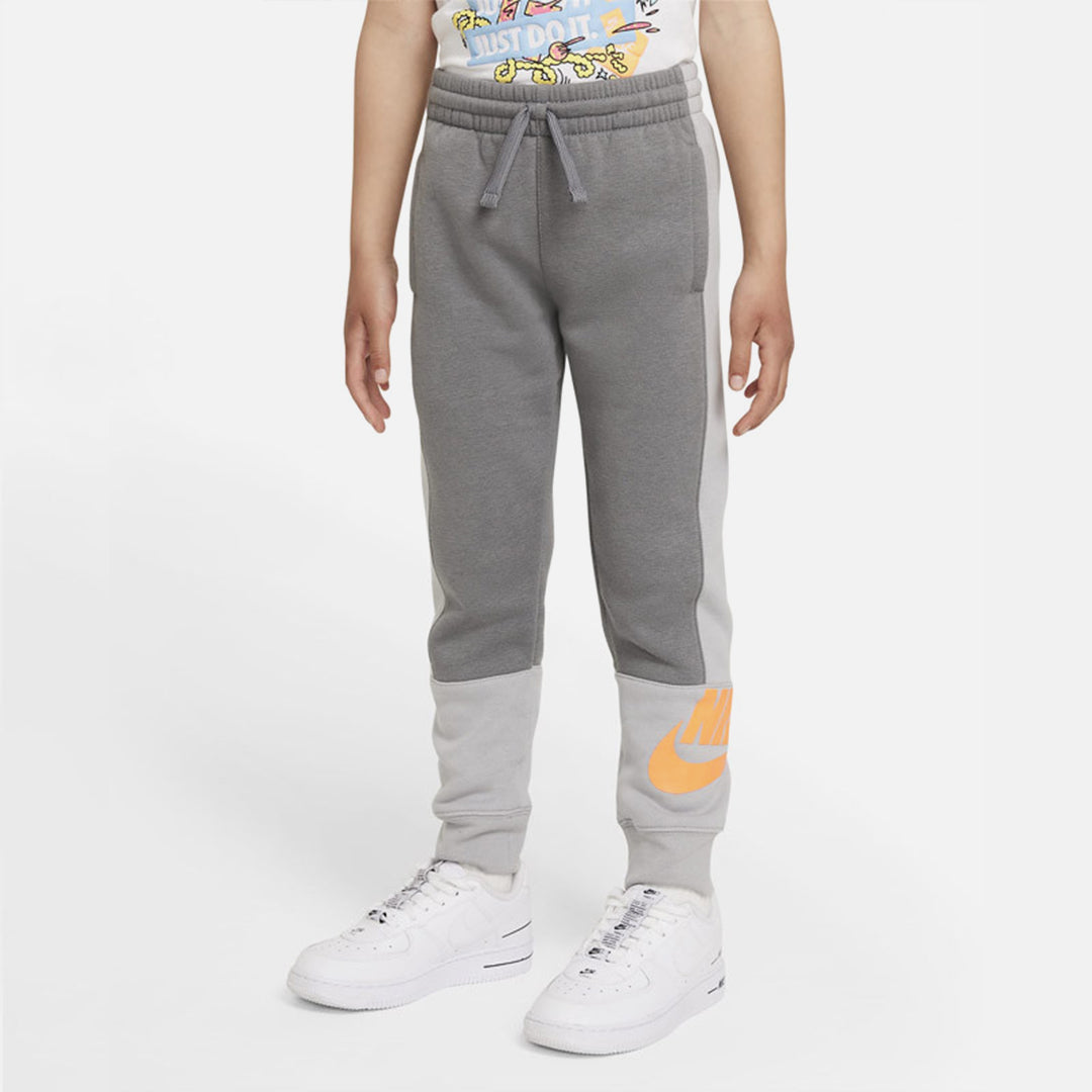 Nike Sportswear Kinder-Jogginghose – Grau/Orange