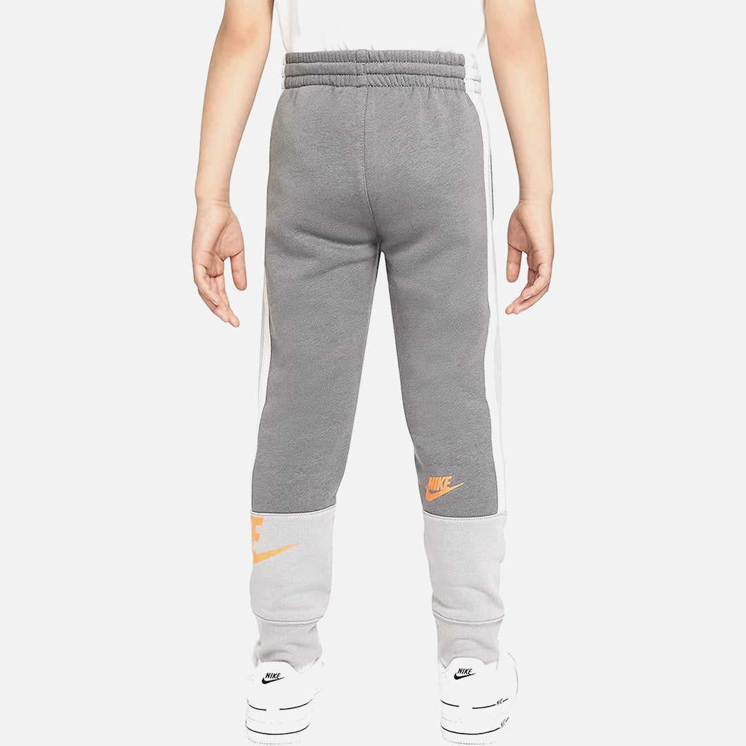 Nike Sportswear Kinder-Jogginghose – Grau/Orange