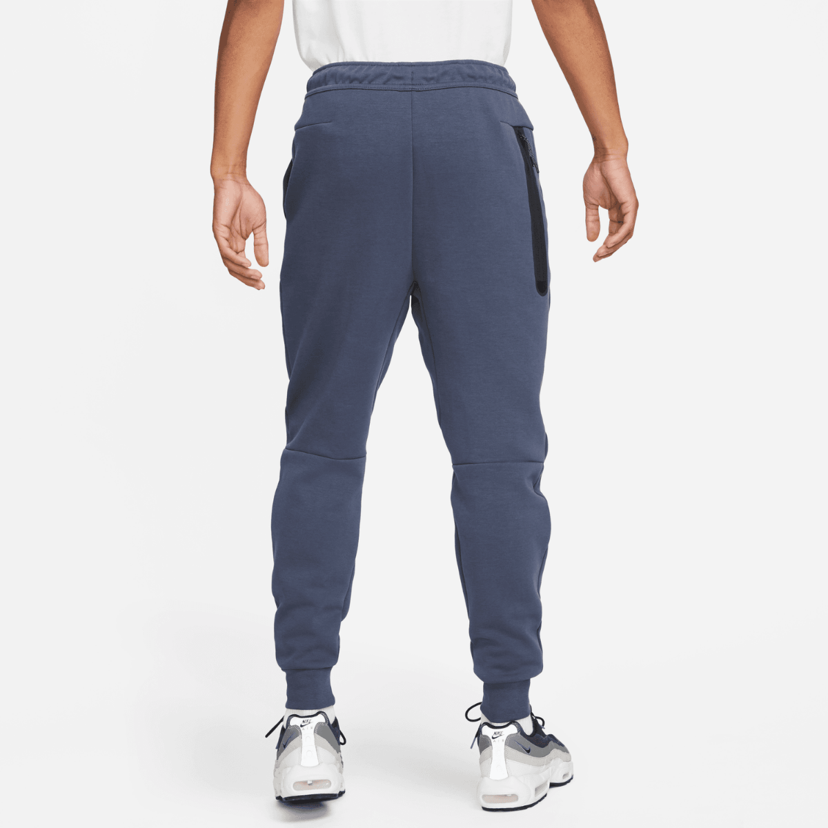 Pantalon Jogging Nike Sportswear Tech Fleece - Bleu/Noir