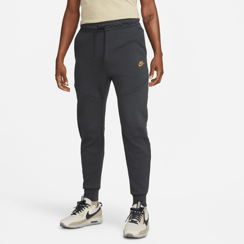 Nike Sportswear Tech Fleece Joggers Grey Black Gold Footkorner