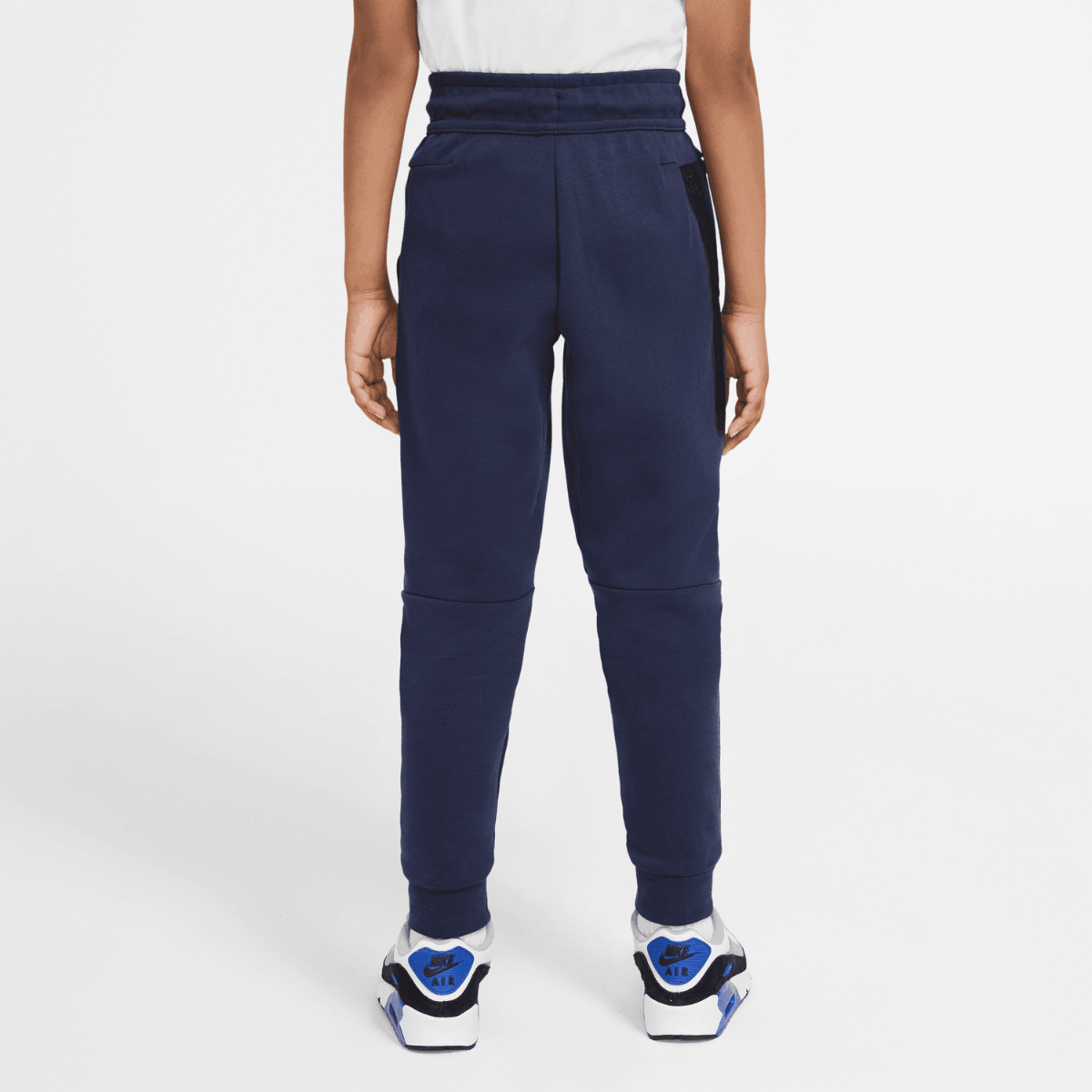 Pantalon jogging Nike Tech Fleece Junior - Bleu/Noir