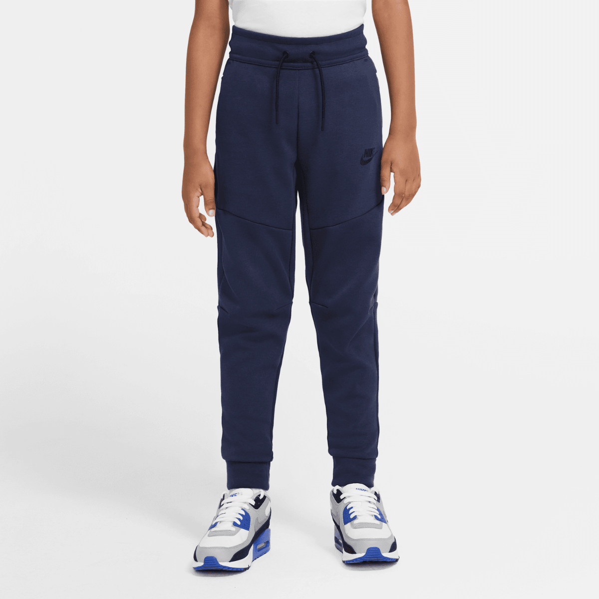 Joggers Nike Tech Fleece Junior - Azul/Negro
