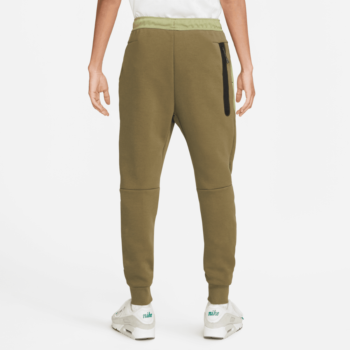 Nike Tech Fleece Joggers - Green/Khaki