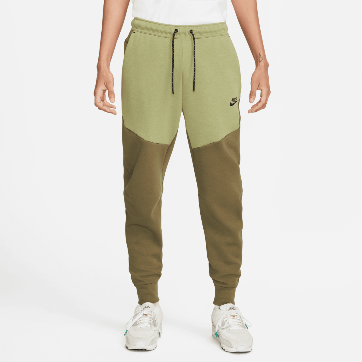 Nike Tech Fleece Joggers - Green/Khaki