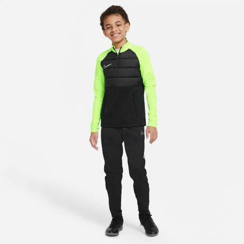 Pantalon jogging Nike Therma Academy Junior - Noir/Jaune - Footkorner