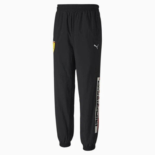 Pantaloni da jogging in tessuto Ferrari Motorsport - Neri - Footkorner