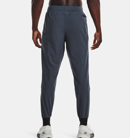 Pantalon jogging Under Armour Running UA Flex - Bleu/Noir - Footkorner