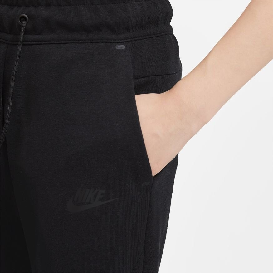 Pantalon jogging Nike Tech Fleece Junior - Noir/Noir