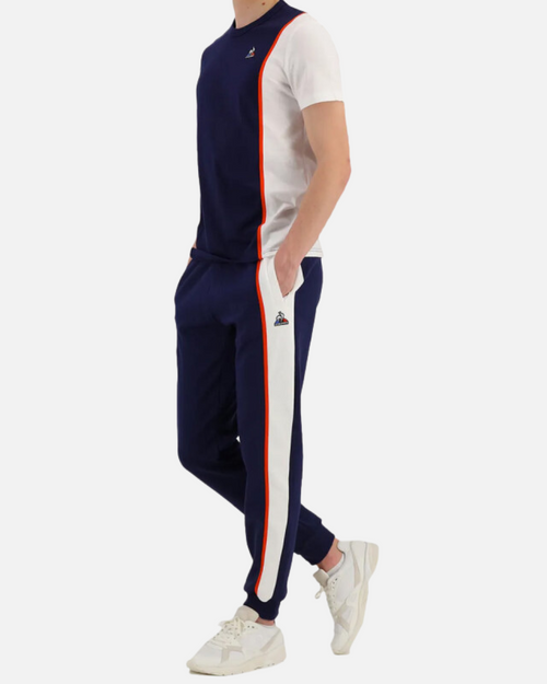 Pantalones Le Coq Sportif Season 1 - Azul/Blanco/Rojo - Footkorner