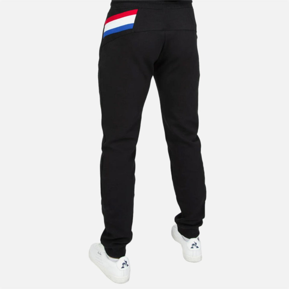 Le Coq Sportif Tricolor Trousers - Black 