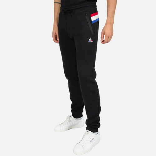 Pantalón Le Coq Sportif Tricolor - Negro - Footkorner