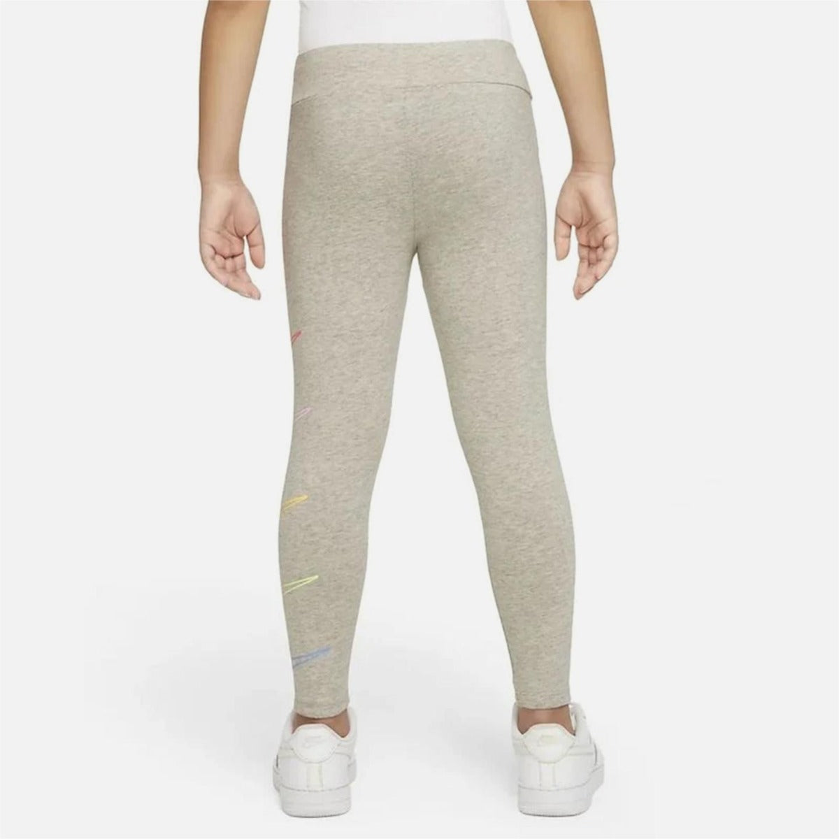Nike Retro Rewind Legging-Hose für Kinder, Mädchen – Grau
