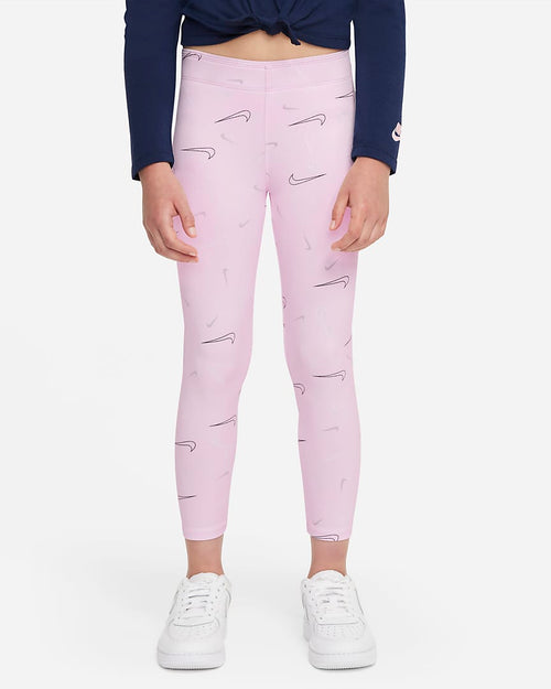 Pantalon legging Nike Sportswear Enfant Fille - Rose/Noir - Footkorner