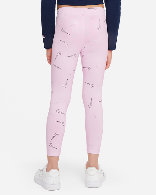 Pantalon legging Nike Sportswear Enfant Fille - Rose/Noir - Footkorner