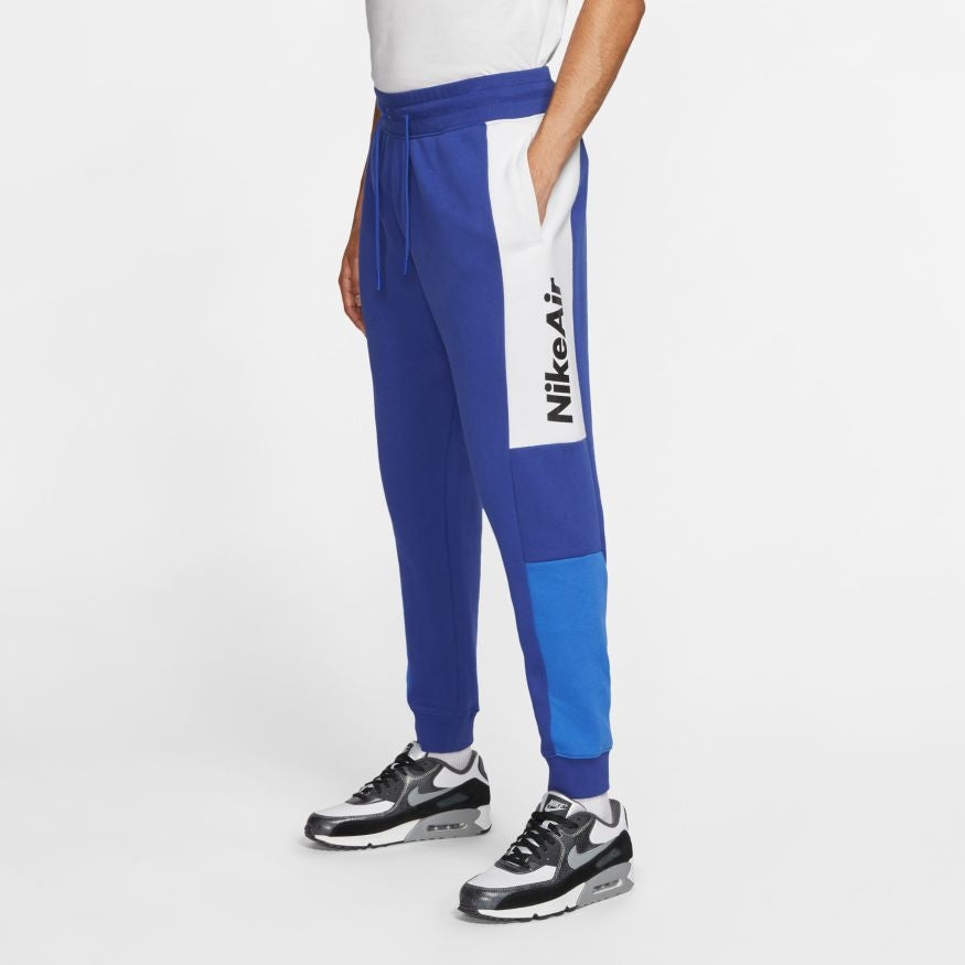 FootkornerPantalon jogging Nike Air - Bleu/Blanc
