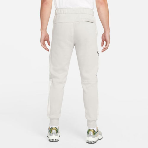 Nike Air brushed fleece pants - Grey/White - Footkorner