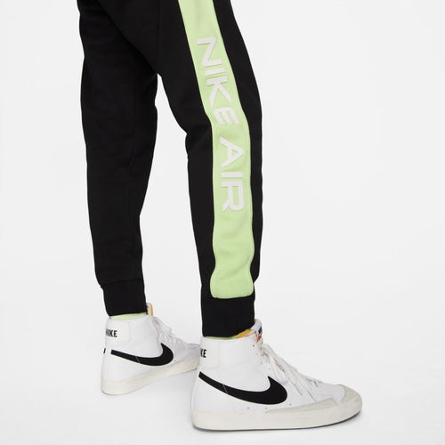 Nike Air Fleece Pants - Black/Neon Green - Footkorner