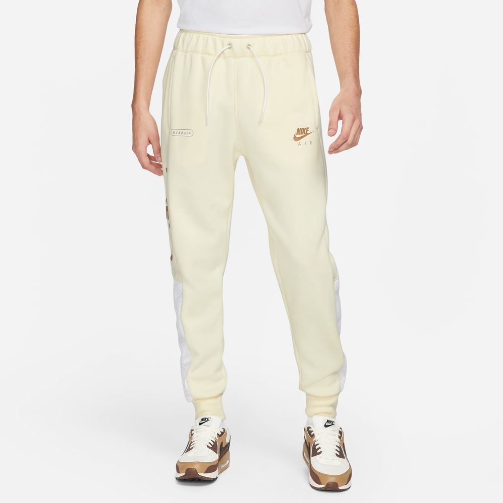 FootkornerGebürstete Nike Air Fleece-Hose – Beige
