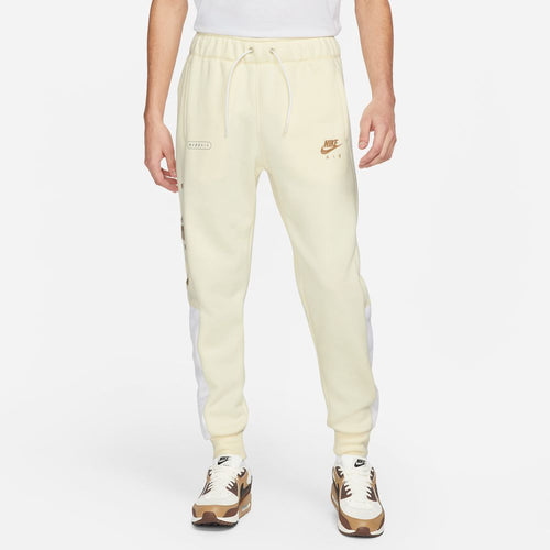 Gebürstete Nike Air Fleece-Hose – Beige - Footkorner