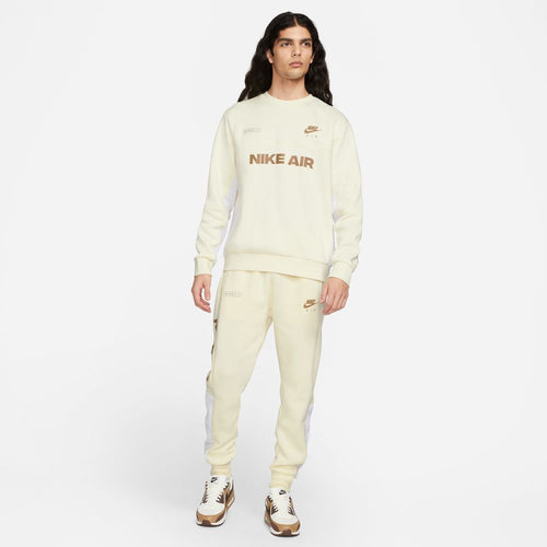 Gebürstete Nike Air Fleece-Hose – Beige - Footkorner