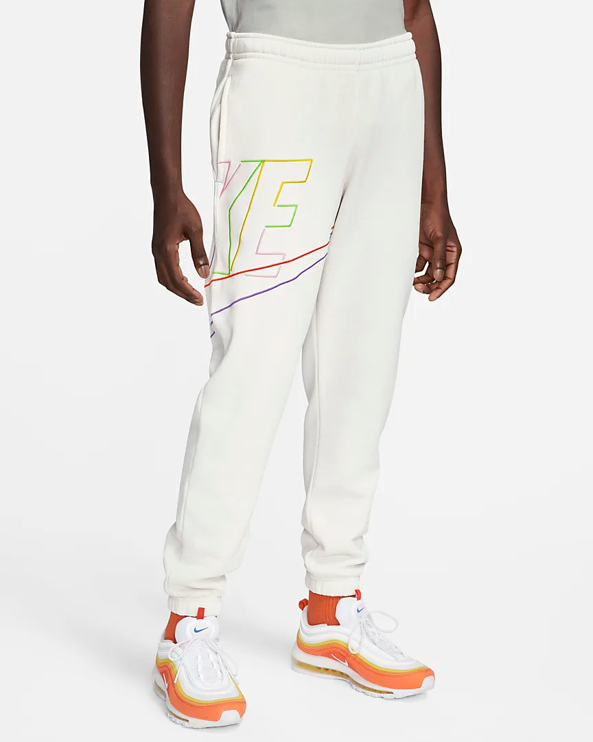 Pantalon Nike Club Fleece+ - Blanc/Vert/Jaune