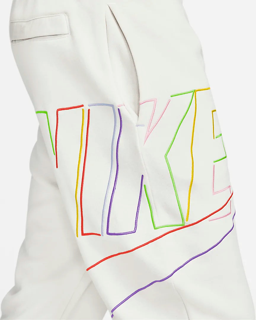 FootkornerPantaloni Nike Club Fleece+ - Bianco/Verde/Giallo