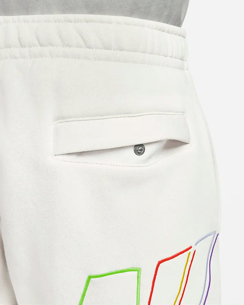 Pantaloni Nike Club Fleece+ - Bianco/Verde/Giallo - Footkorner