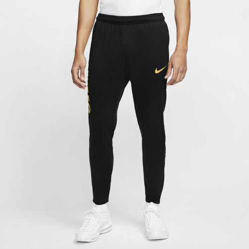 Pantalones Nike FC Essential - Negro/Dorado - Footkorner