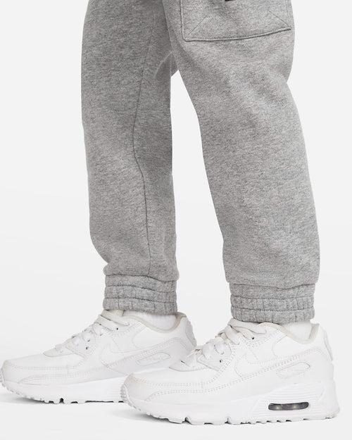 Pantalon Nike Fleece Cargo Enfant - Gris/Noir - Footkorner