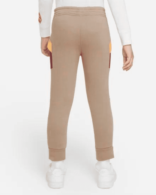 Pantalon Nike Great Outdoors FLC Enfant- Marron/Rouge - Footkorner