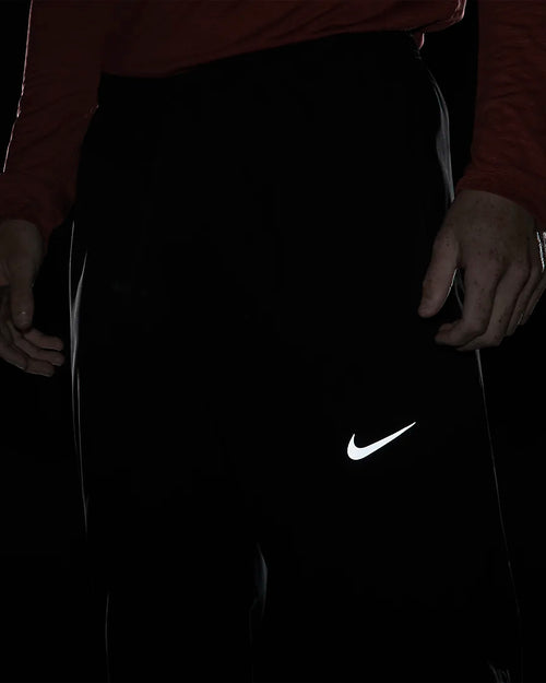 Nike Running Laufhose Run Stripe - Schwarz - Footkorner