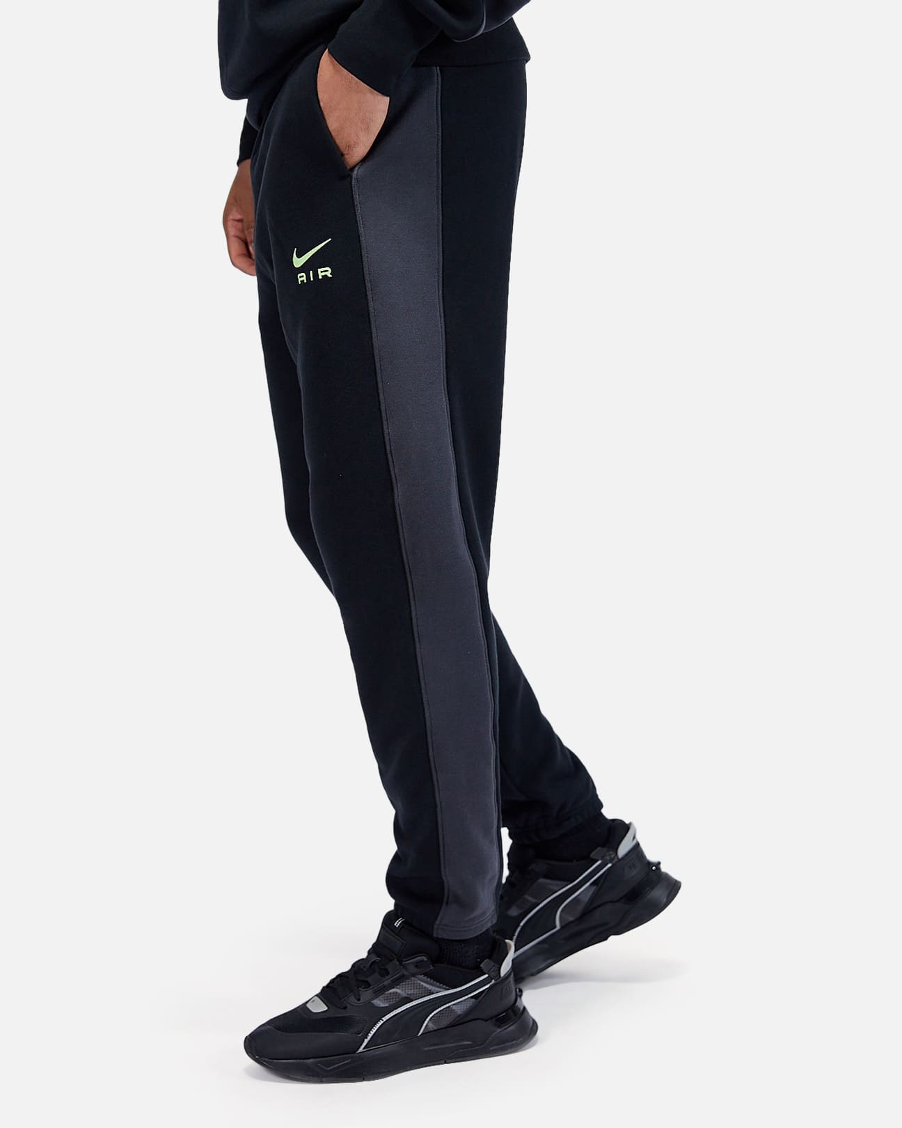 Nike Sportswear Air Pants - Black/Grey/Green