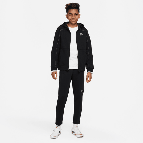 Pantalón Nike Sportswear Amplify Junior - Negro/Blanco - Footkorner