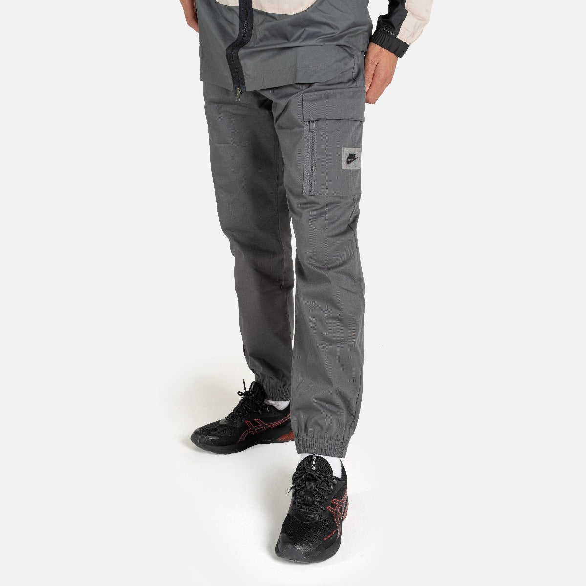 Pantalon tissé Cargo Nike Sportswear - Gris/Orange