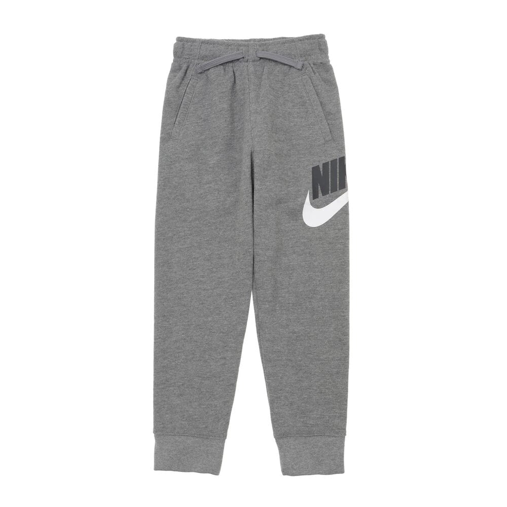 Pantaloni Nike Sportswear Club Fleece Bambini - Grigio/Bianco