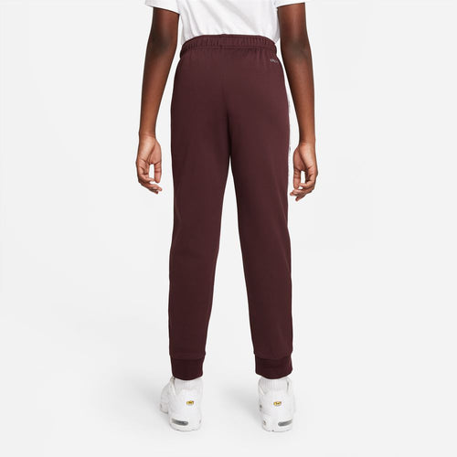 Pantalon Nike Sportswear Junior Repeat - Bordeau/Blanc - Footkorner