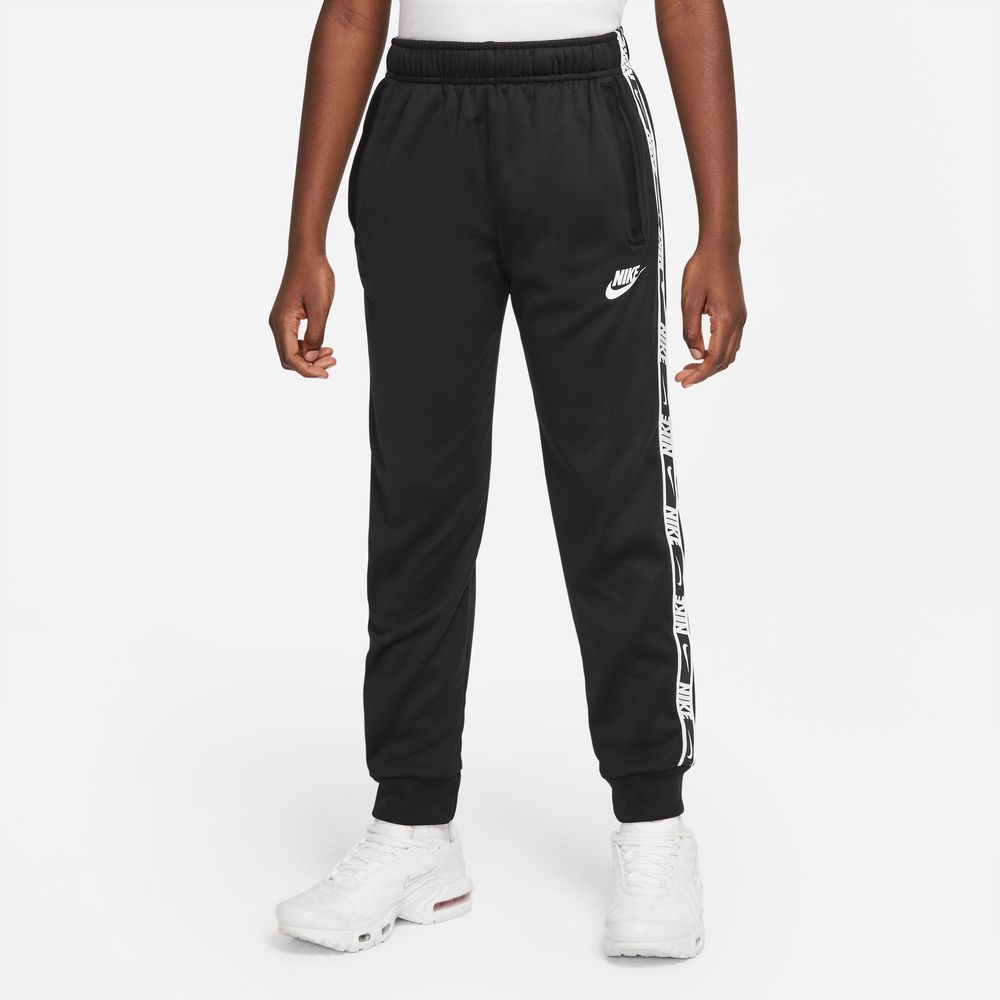 Pantalon Nike Sportswear Junior Repeat - Noir/Blanc