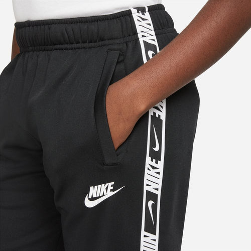 Pantalón Nike Sportswear Junior Repeat - Noir/Blanc - Footkorner