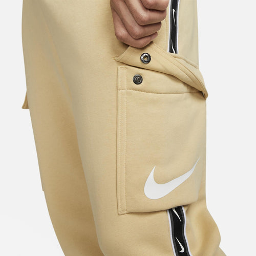 Pantalon Nike Sportswear Repeat - Beige/Schwarz/Weiß - Footkorner