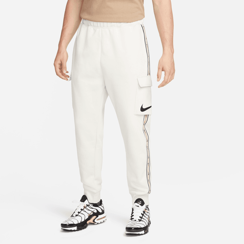 Pantalon Nike Sportswear Repeat - Beige/Schwarz - Footkorner