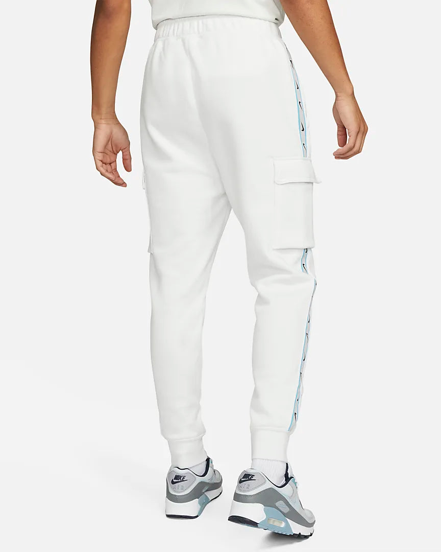 Nike Sportswear Repeat Pants - White/Blue/Grey