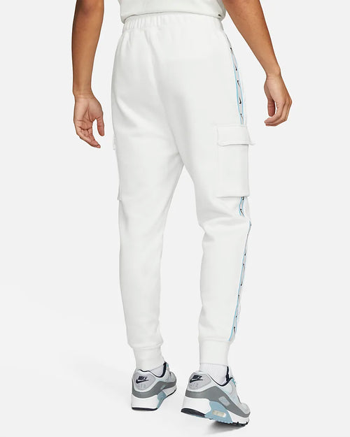 Nike Sportswear Repeat Pants - White/Blue/Grey - Footkorner