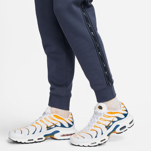 Pantaloni Nike Sportswear Repeat - blu/argento - Footkorner