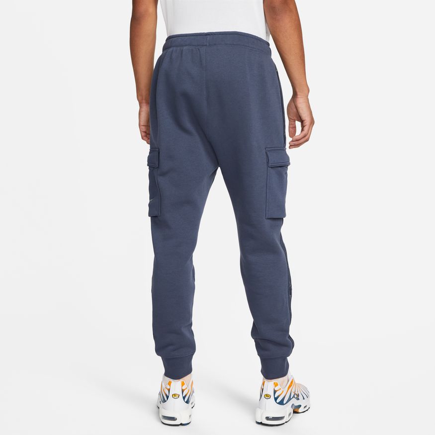 Pantaloni Nike Sportswear Repeat - blu/argento